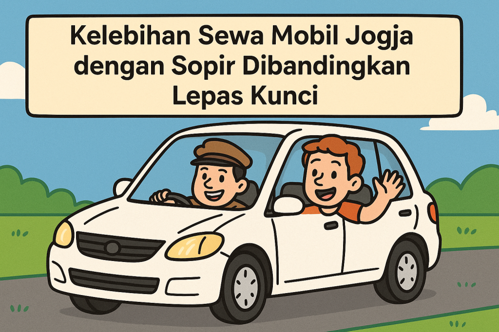 Kelebihan Sewa Mobil Jogja dengan Sopir Dibandingkan Lepas Kunci