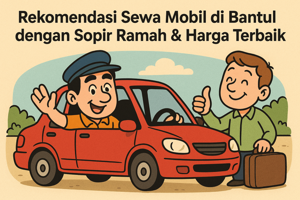 Rekomendasi Sewa Mobil di Bantul dengan Sopir Ramah & Harga Terbaik