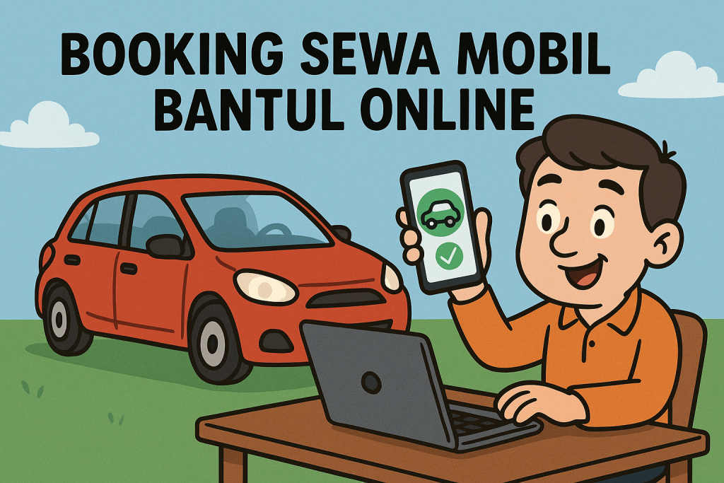 booking sewa mobil Bantul online