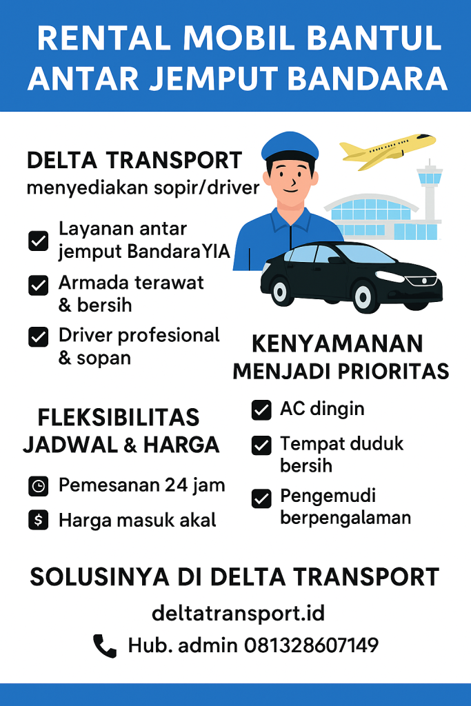 infografik Rental Mobil Bantul Antar Jemput Bandara infografik Rental Mobil Bantul Antar Jemput Bandara