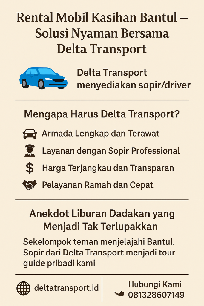 infografik rental mobil Kasihan Bantul infografik rental mobil Kasihan Bantul