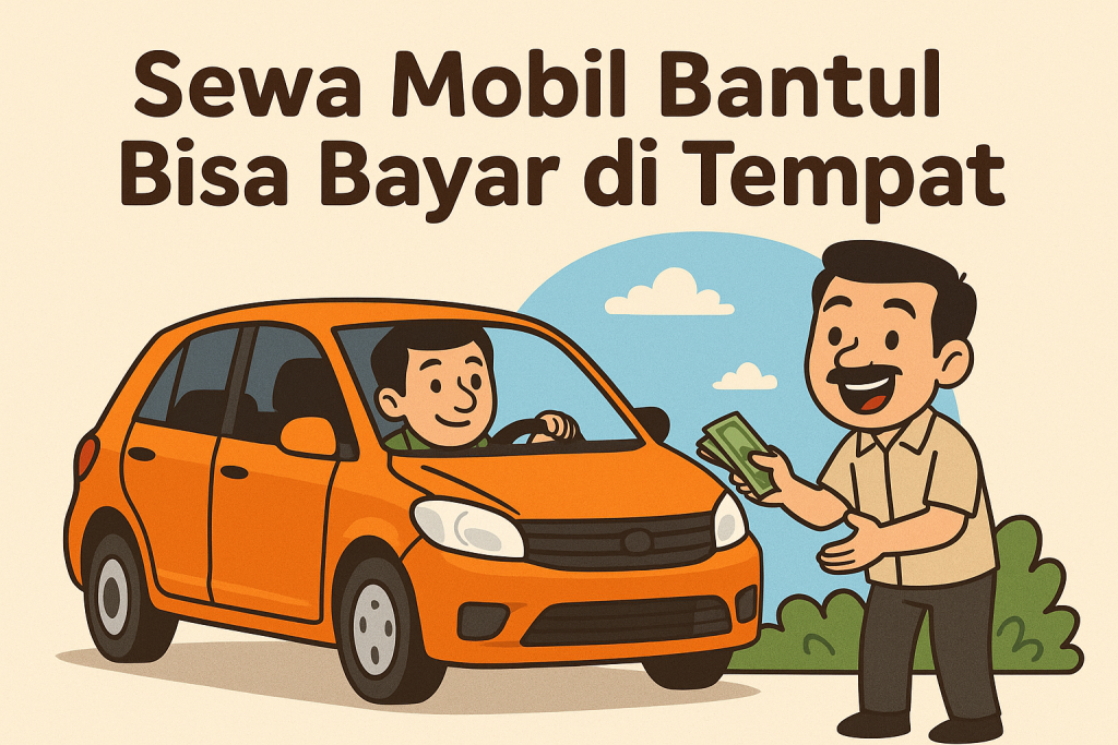sewa mobil Bantul bisa bayar di tempat