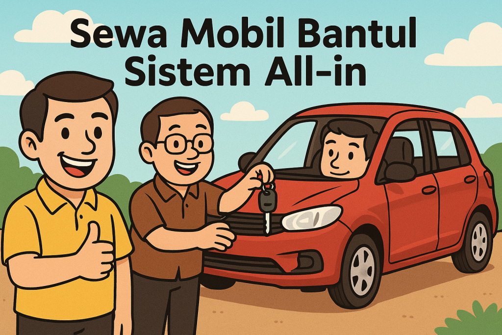 sewa mobil Bantul sistem all-in