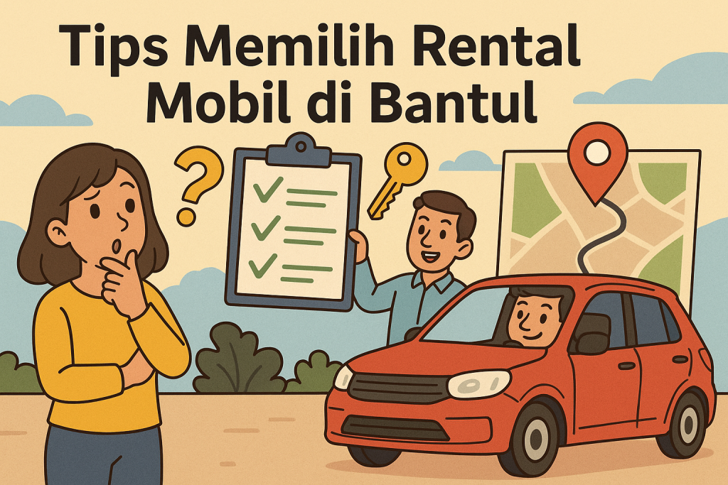 tips memilih rental mobil di Bantul
